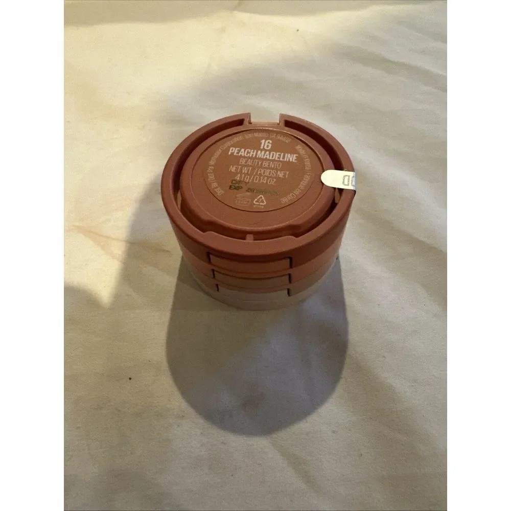 Beauty‎ Bento~Kaja~Bouncy Chrome & Shimmer & Matte Eyeshadow~Trio~peach Apricot